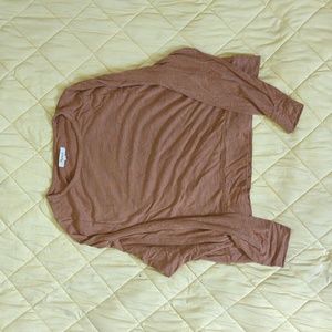 Madewell 3/4 sleeve top